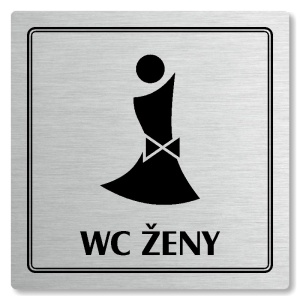 Piktogram WC ženy